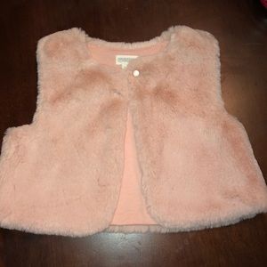 Faux fur  vest
